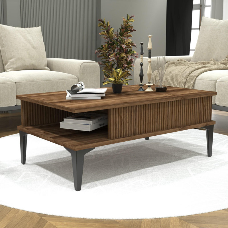 Glorias Coffee Table, Walnut