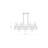 Calumet 10 - Light Iron Dimmable Kitchen Island Cylinder Chandelier-913549911