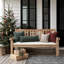 Housse de coussin Christmas Tossan écossais 14 x 36 vert