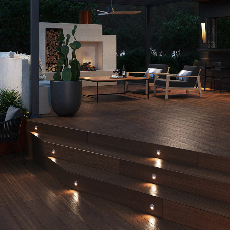 Tilt LED Round Wall Light