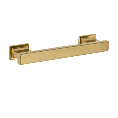 High Desert 3-1/2" Satin Brass Bar Pull