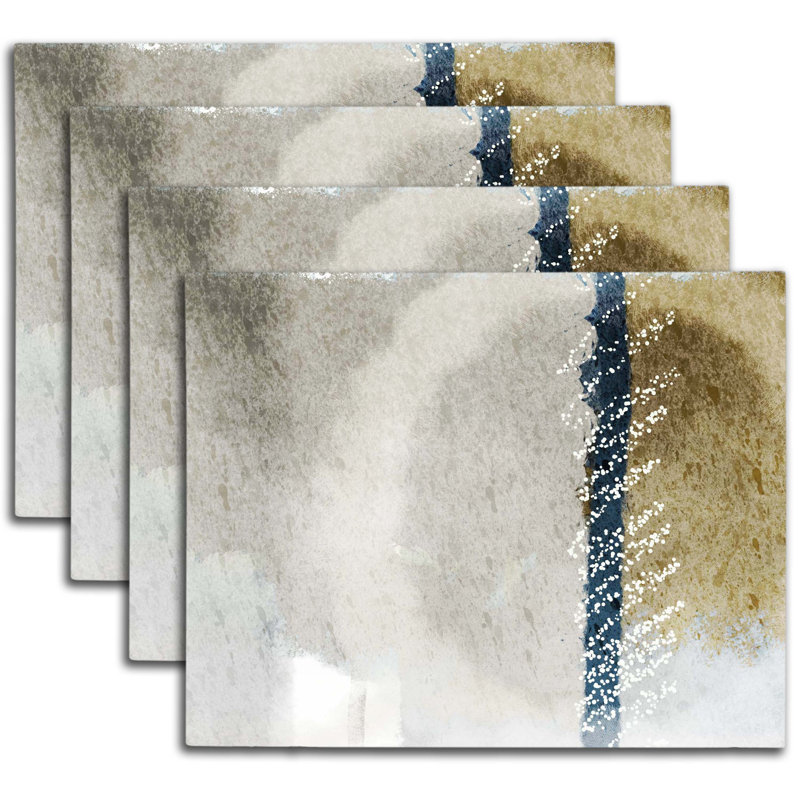 Napperon abstrait en polyester
