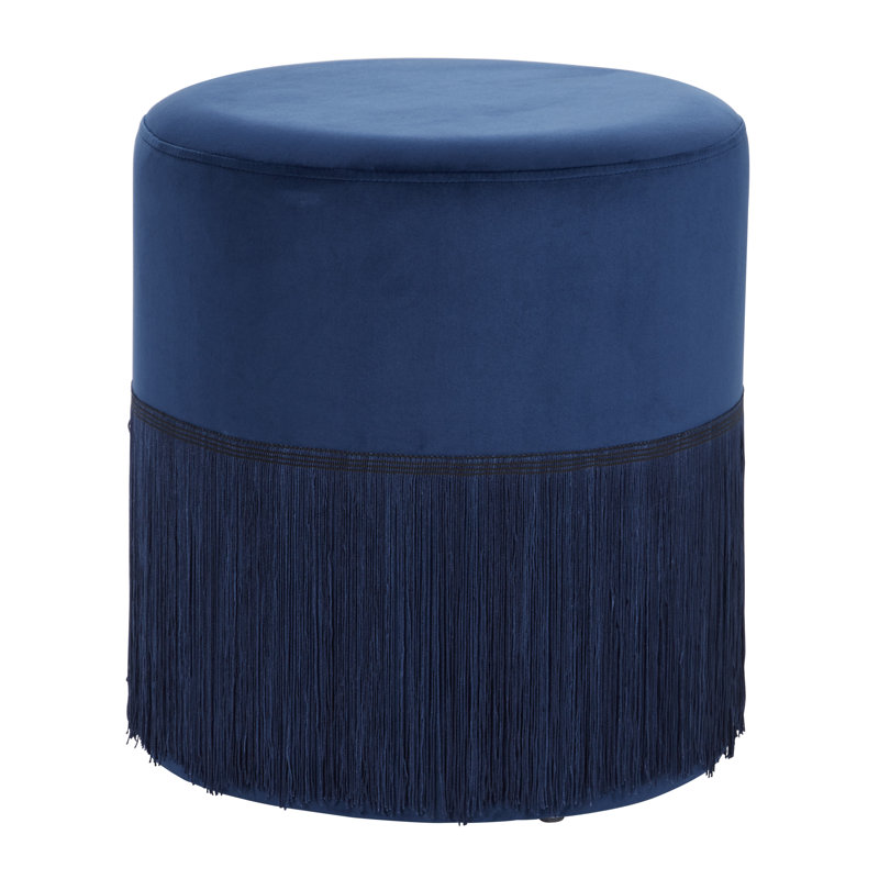 Repose-pieds de 16 po de largeur Alouff, Bleu royal