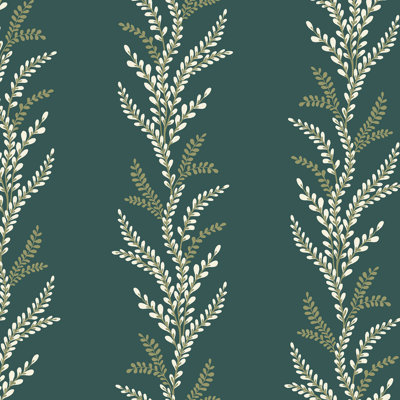 Mulberry Tree Exbury Blue Wallpaper