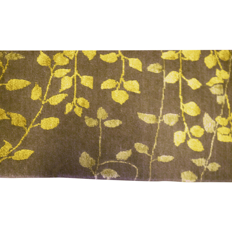 Hand Knotted Area Rug in Brown