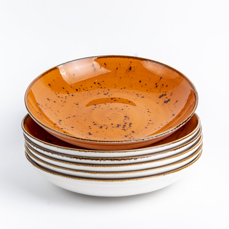 Wilbert Dinner Plate, Orange