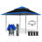 Pop Up Canopies 13 Ft. W x 13 Ft. D Steel Outdoor Straight Leg Canopy-96334592