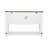Coffee Bar Cabinet 4-Tier Coffee Bar Table with Barn Doors for Living Room