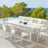 Basurto Salzer Extendable Aluminum Dining Table-84469429