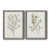 Toile avec cadre gris