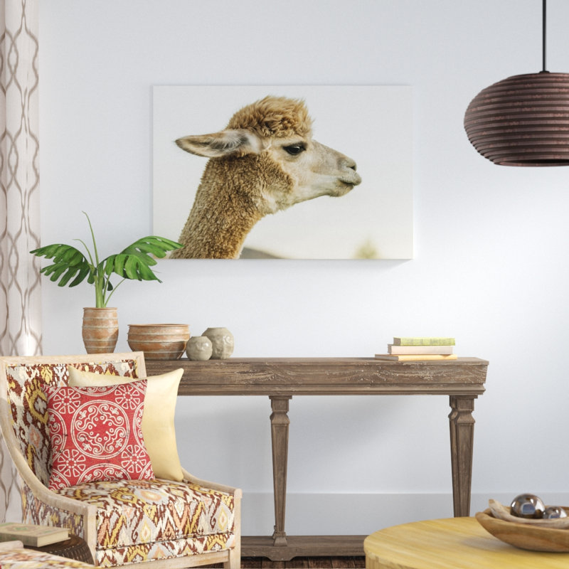 Alpaca Portrait I by Tyler Stockton - Wrapped Canvas Photograph Print, Wrapped Canvas, 81cm H x 122cm W