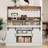 Penney 47.2'' Coffee Bar Cabinet with Outlet-1858102082