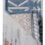 Tapis d'intérieur / extérieur bleu tissé à la main Royalston-2012416700
