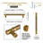Retro Knurled Non-Slip Handle Multipack-111077224-107621304