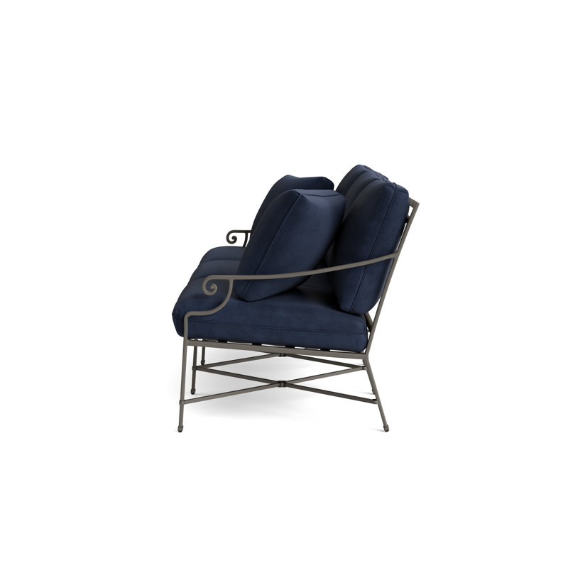 Venetian Outdoor 3 - Seat Patio Sofa, Mica, Fusion Neptune
