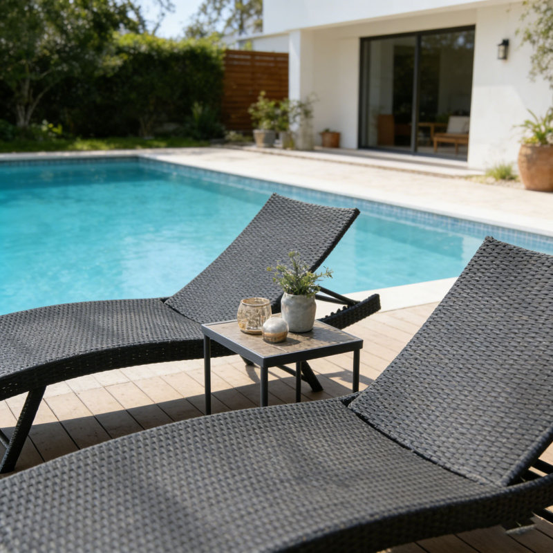 WICKER CHAISE, 2