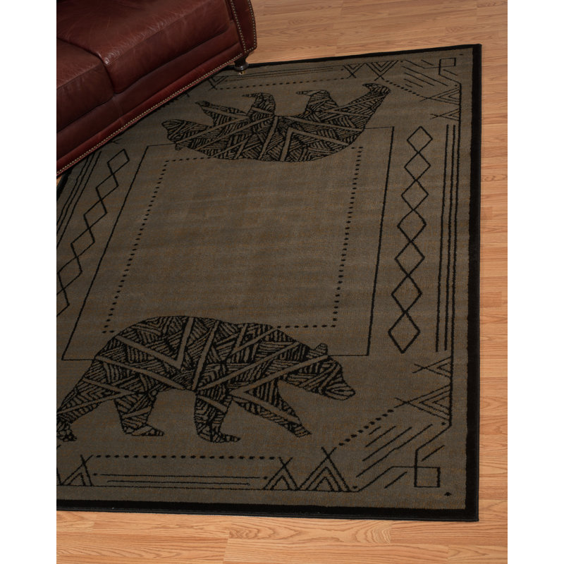 Tapis gris Sayre, 1 pi x 10 po x 2 pi 2 po