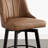 Swivel Upholstered Counter Stool-2038817378