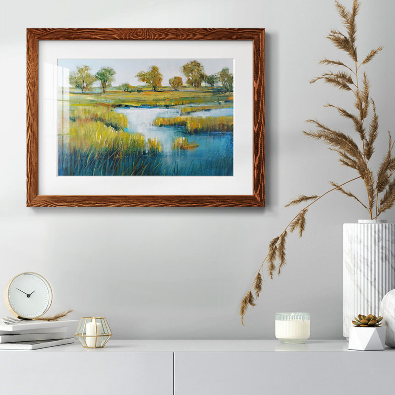 Vue de marais IV, Érable, H 18 po x l 26 po x P 1,5 po