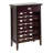 Jonnie Wood Buffet 16 Bottle Wine Rack Cabinet with Drawer