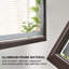 Miroir mural multifonctionnel en aluminium pour salle de bain, miroirs vatiny avec cadre en aluminium, couleur bois brun-177255054