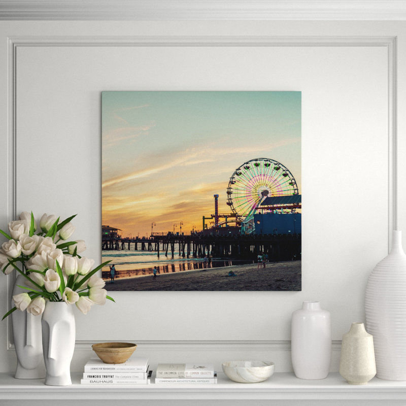Beachside Park! Print, 36" H x 36" W x 1" D, Acrylic