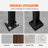 VEVOR Handrails for Outdoor Steps Adjustable Wrought Iron Handrails-98260483-61694610