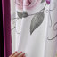Ensemble de courtepointe 9 pièces à motif floral rose prune avec rideaux assortis, couvre-lit complet et ensemble de rideaux filtrant la lumière, literie en microfibre adaptée aux animaux de compagnie-131384913
