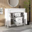 36'' Freestanding Bathroom Vanity With Resin Sink-2144402226