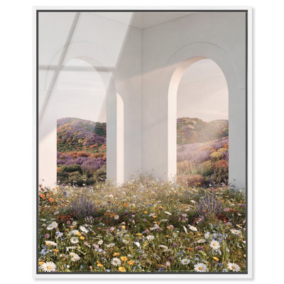Sunlight Coming Through High-Gloss Frameless Acrylic Glass Wall Art Landscape & Nature Print by Oliver Gal, Ready to Hang, 16 x 20