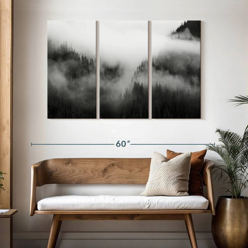 Kerrick Juneau Forest, 32" H x 50" W