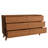 Rio Modern 6-drawer Dresser With Built-in Handles And Wooden Base-1101332307