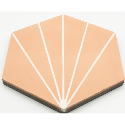 Menara 8" x 9" Cement Patterned Tile