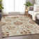 Premium Machine Washable Prisco Terracotta Rug