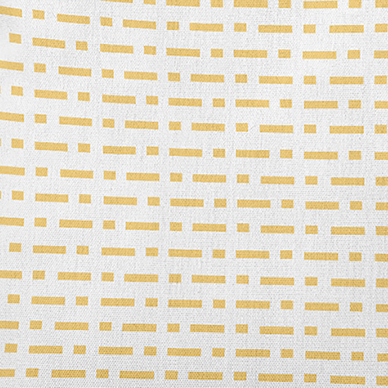 Coussin décoratif réversible Stripe A Balance, Jonquille rayée, H 16 po x l 16 po