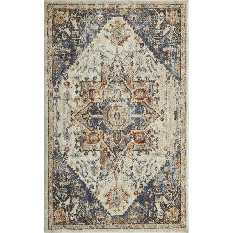 Oriental Indoor Rug, Rectangle 3'3" x 5'3"