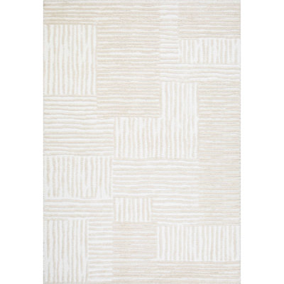 Grid Power Loomed Indoor Rug
