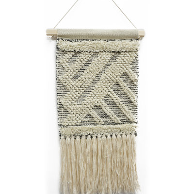 Hand Woven Blended Fabric Wall Hanging