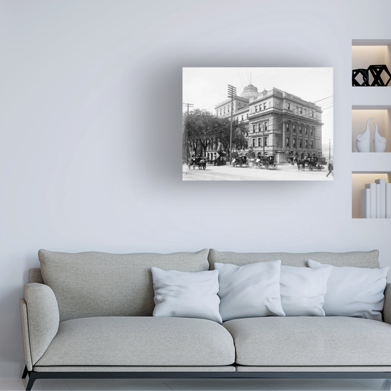 Art sur toile, Marcus Jules, 1877, H 24 po x l 32 po