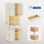 Freestanding 60cm W Bathroom Storage Cabinet-27432243