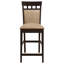 Tabourets Damian Cappuccino et beige (ensemble de 2)