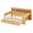 Tiaisha Full Size Multi-functional Bed with Two Storage Drawers and Study Desk-1340076102
