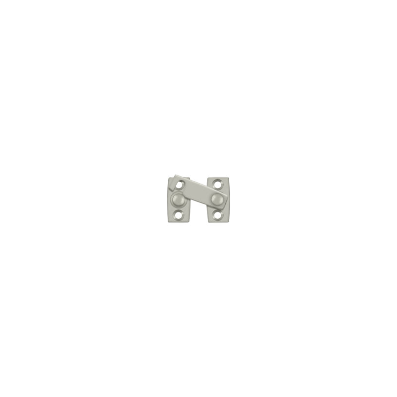 Brass Latch/Catch/Bolt, Brushed Nickel