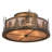 Mica Semi Flush Mount