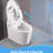 Smart Toilet, Built - In Bidet, Auto Open/Close, Flush, Heated Seat, Bubble Wash, Multiple Wash Modes, Night , Digital Display, Foot Operated Sensor, Emergency Battery Back Up, Nozzle Self Cleaning,