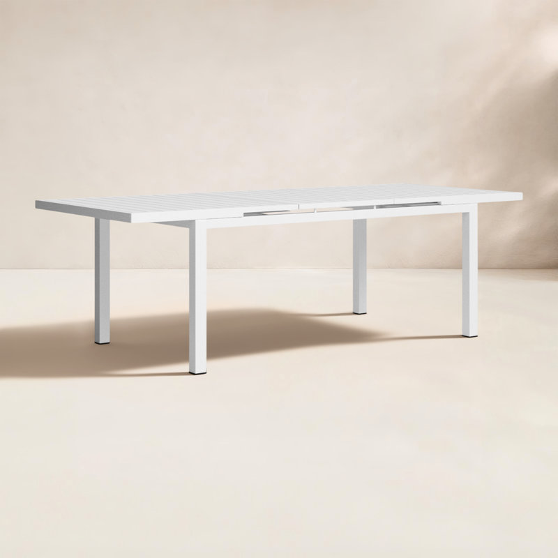 MMI Outdoor Dining Table, White