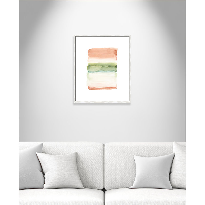 Skye II - Cadre photo, reproduction d'art sur papier, Papier encadré blanc, H 25,5 po x l 21,5 po x P 0,75 po