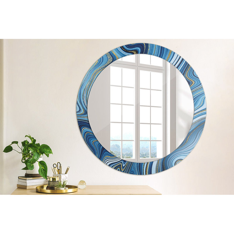 Huldar Glass Flat Wall Mirror