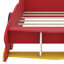 Race Car-Shaped Platform Bed With Wheels-1952916690