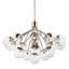 Lustre globe en acier à intensité variable -964220516-964220517-964220520